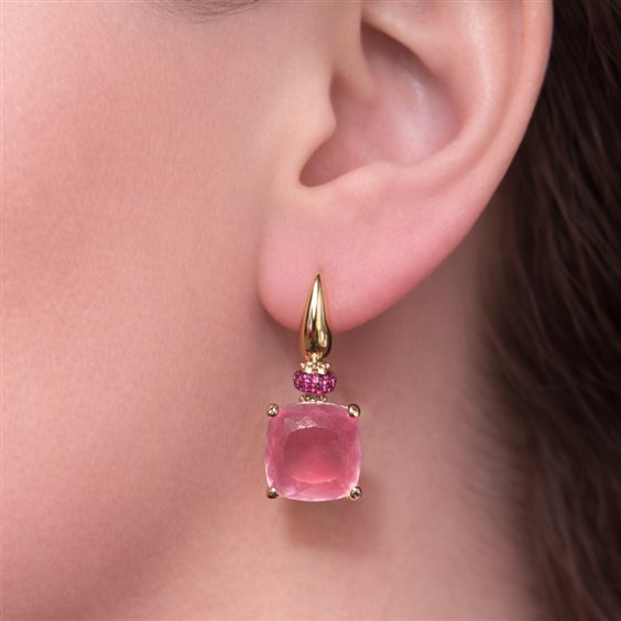 Pendientes Lucos Mujer in Plata Quarzo ESOR D71 - ESOR D71